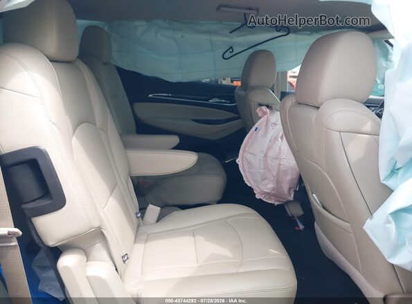 5GAERCKW8LJ319497 2020 BUICK ENCLAVE White VIN კოდის სტიკერის ხედი