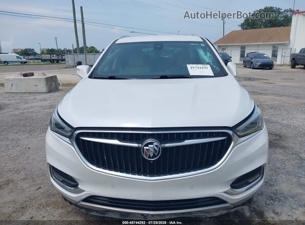 5GAERCKW8LJ319497 2020 BUICK ENCLAVE White წინა პანელის ხედი