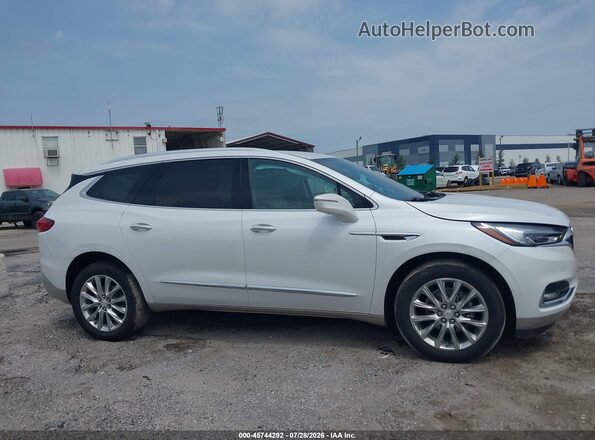 5GAERCKW8LJ319497 2020 BUICK ENCLAVE White ხელსაწყოთა პანელის ხედი