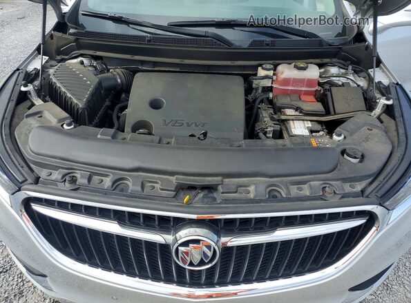 5GAERCKWXKJ232621 2019 BUICK ENCLAVE Silver Widok wnętrza z tyłu