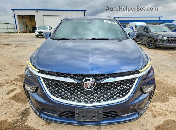 5GAERDKW0PJ201942 2023 BUICK ENCLAVE Blue Вид спереду