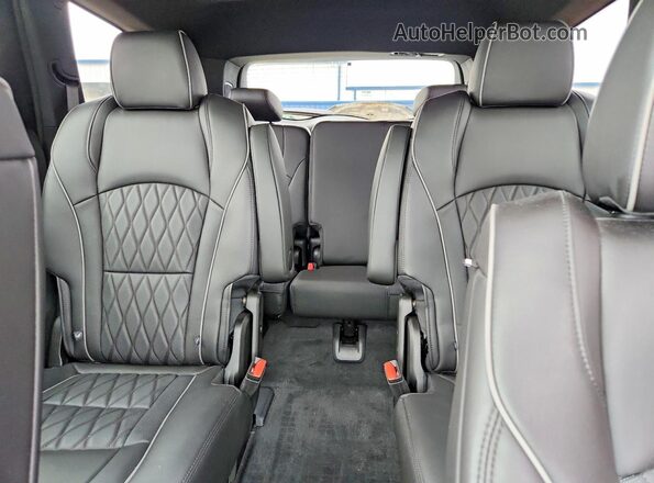 5GAERDKW0PJ201942 2023 BUICK ENCLAVE Blue Вид задніх сидінь