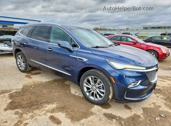 5GAERDKW0PJ201942 2023 BUICK ENCLAVE Blue Передня права чверть