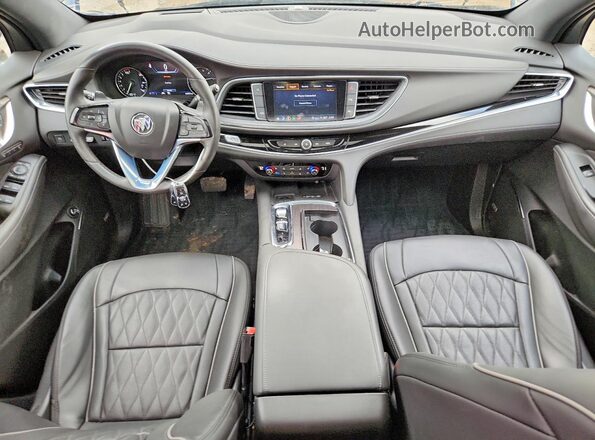 5GAERDKW0PJ201942 2023 BUICK ENCLAVE Blue Вид панелі приладів
