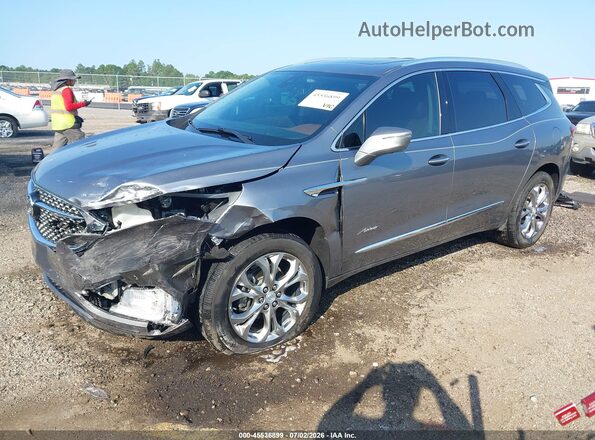 5GAERDKW2LJ267547 2020 BUICK ENCLAVE Gray წინა მარცხენა ხედი სამი მეოთხედიდან