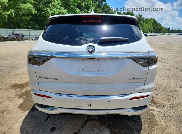 5GAERDKW2NJ121698 2022 BUICK ENCLAVE Белый Вид сзади