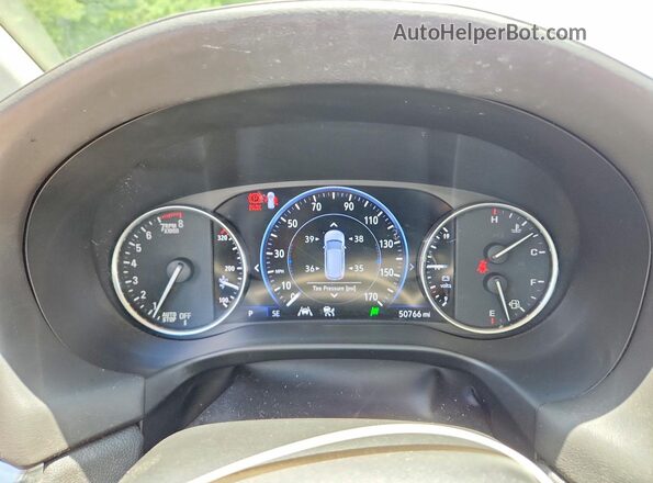 5GAERDKW2NJ121698 2022 BUICK ENCLAVE Белый Вид щитка приборов