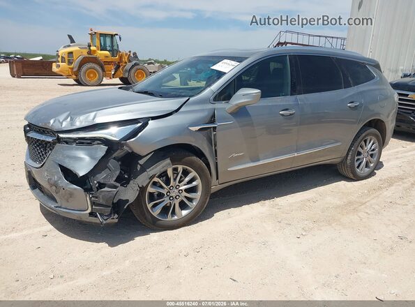 5GAERDKW2PJ100241 2023 BUICK ENCLAVE Gray Передня ліва чверть
