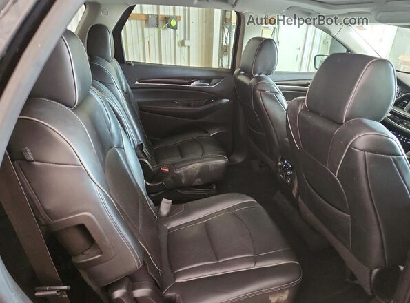 5GAERDKW3MJ107159 2021 BUICK ENCLAVE Black Vista interior trasera