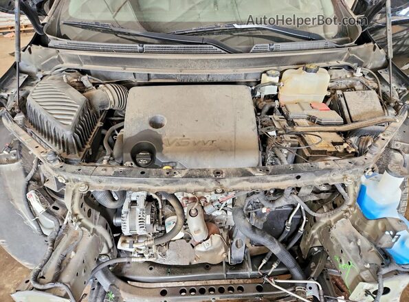 5GAERDKW3MJ107159 2021 BUICK ENCLAVE Black Vista del compartimento del motor