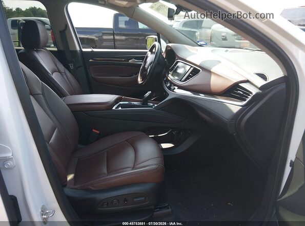 5GAERDKW3MJ270216 2021 BUICK ENCLAVE White Widok wnętrza z przodu