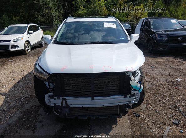 5GAERDKW3MJ270216 2021 BUICK ENCLAVE White Widok wnętrza z tyłu