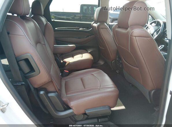 5GAERDKW3MJ270216 2021 BUICK ENCLAVE White Widok naklejki z numerem VIN