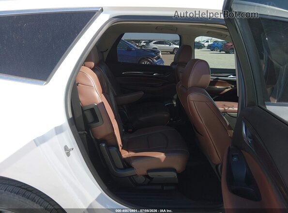 5GAERDKW4JJ237124 2018 BUICK ENCLAVE White VIN sticker view