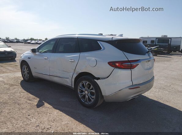 5GAERDKW4JJ237124 2018 BUICK ENCLAVE White Rear left
