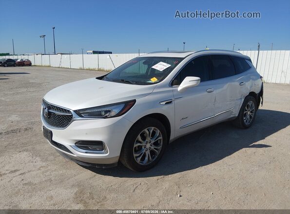 5GAERDKW4JJ237124 2018 BUICK ENCLAVE White Front left