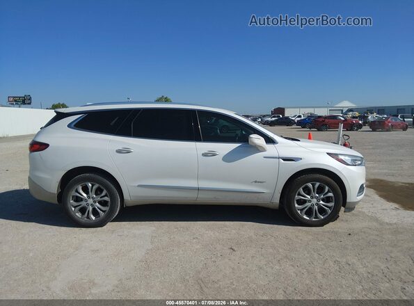 5GAERDKW4JJ237124 2018 BUICK ENCLAVE White Rear interior view