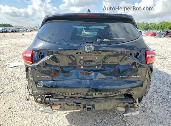 5GAERDKW5JJ252327 2018 BUICK ENCLAVE Black უკანა ხედი