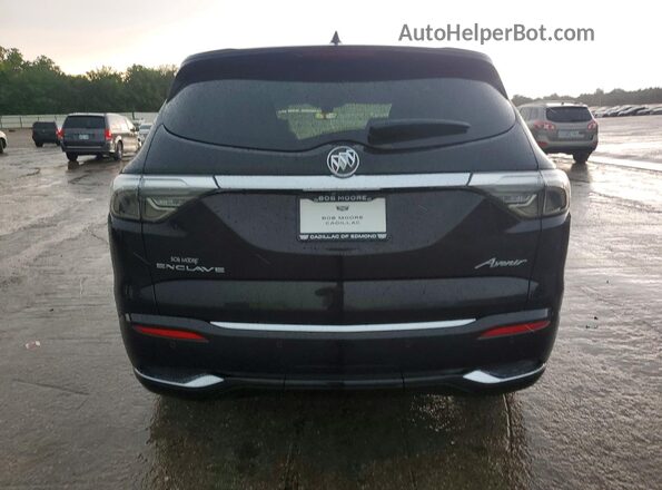 5GAERDKW5PJ176049 2023 BUICK ENCLAVE Black უკანა ხედი