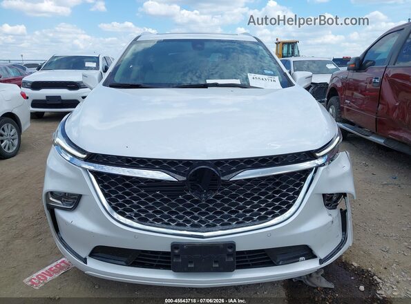 5GAERDKW6RJ114968 2024 BUICK ENCLAVE White Widok zestawu wskaźników