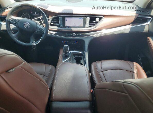 5GAERDKW9MJ114875 2021 BUICK ENCLAVE White Вид панелі приладів