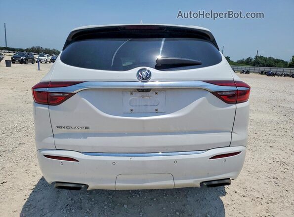 5GAERDKW9MJ114875 2021 BUICK ENCLAVE White Вид ззаду