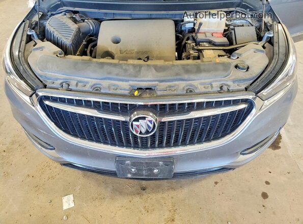 5GAEVAKW0JJ160004 2018 BUICK ENCLAVE Silver Vista del compartimento del motor