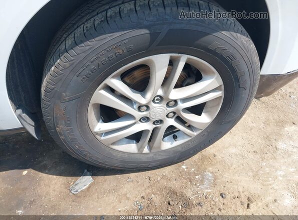 5GAEVAKW0JJ180141 2018 BUICK ENCLAVE White Widok zestawu wskaźników
