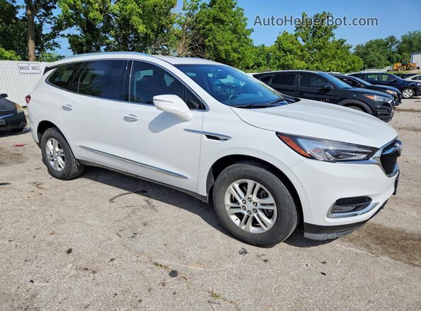 5GAEVAKW0KJ271122 2019 BUICK ENCLAVE Белый Передняя правая четверть