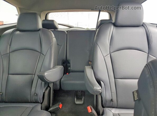 5GAEVAKW0KJ286185 2019 BUICK ENCLAVE Gray Widok tylnych siedzeń