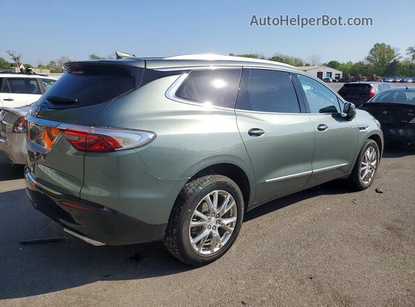 5GAEVAKW0NJ149879 2022 BUICK ENCLAVE Green Rear right