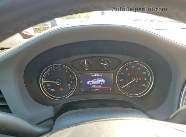 5GAEVAKW0NJ149879 2022 BUICK ENCLAVE Green Instrument cluster view