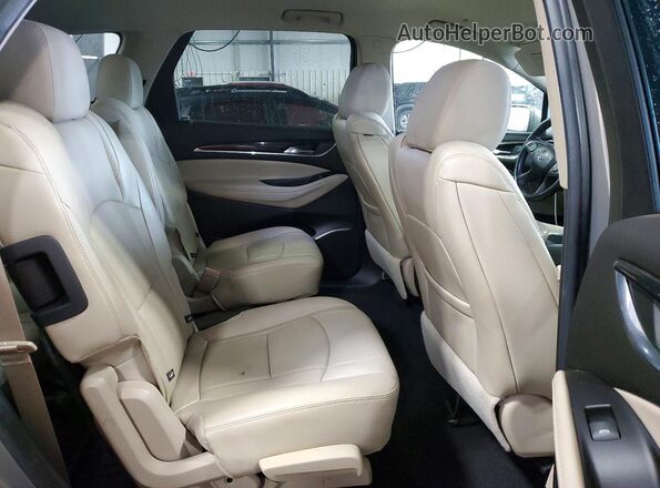 5GAEVAKW1KJ176407 2019 BUICK ENCLAVE Tan Вид задніх сидінь
