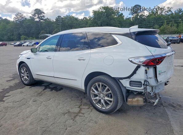 5GAEVAKW1NJ130824 2022 BUICK ENCLAVE White Trasero izquierdo