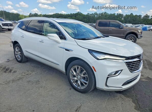 5GAEVAKW1NJ130824 2022 BUICK ENCLAVE White Delantero derecho