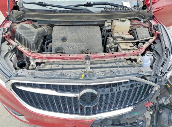 5GAEVAKW2MJ162163 2021 BUICK ENCLAVE Red Engine compartment view