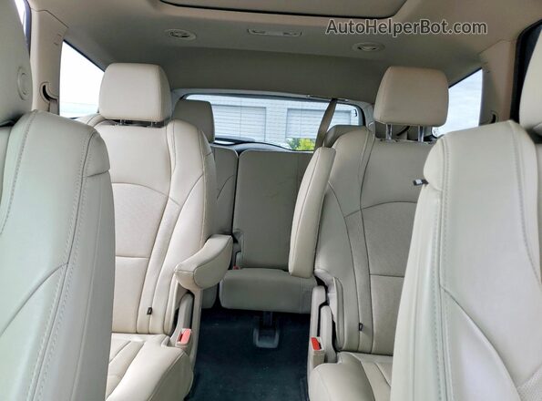5GAEVAKW2MJ162163 2021 BUICK ENCLAVE Red Rear seats view
