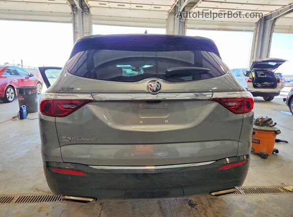 5GAEVAKW2PJ244740 2023 BUICK ENCLAVE Gray უკანა ხედი