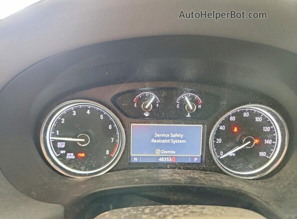 5GAEVAKW2PJ244740 2023 BUICK ENCLAVE Gray ხელსაწყოთა პანელის ხედი