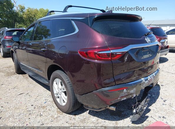 5GAEVAKW3KJ213862 2019 BUICK ENCLAVE Burgundy Tył lewy