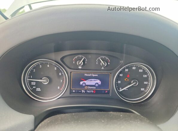 5GAEVAKW5MJ233243 2021 BUICK ENCLAVE Silver ხელსაწყოთა პანელის ხედი
