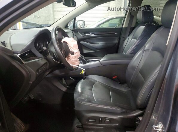 5GAEVAKW7JJ143183 2018 BUICK ENCLAVE Gray Widok wnętrza z przodu