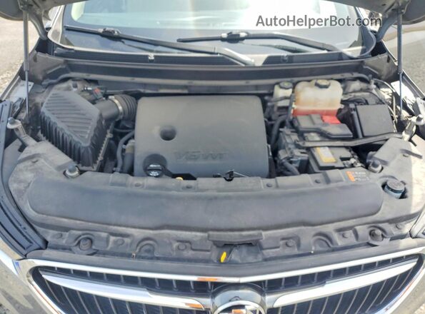 5GAEVAKW8JJ196099 2018 BUICK ENCLAVE Серый Вид подкапотного пространства