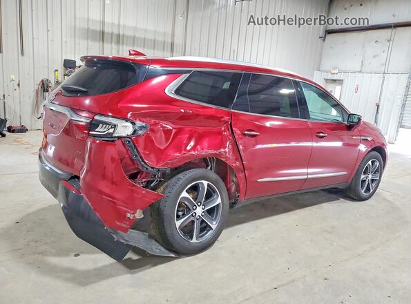 5GAEVAKW8MJ202701 2021 BUICK ENCLAVE Burgundy Rear right