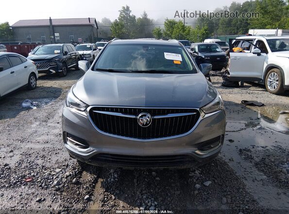 5GAEVAKWXJJ228390 2018 BUICK ENCLAVE Gray ხელსაწყოთა პანელის ხედი