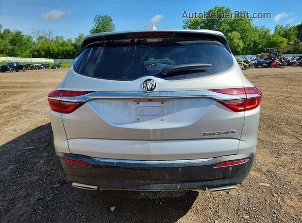 5GAEVAKWXKJ263559 2019 BUICK ENCLAVE Silver უკანა ხედი