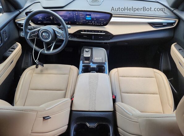 5GAEVARS0SJ116864 2025 BUICK ENCLAVE Blue Dashboard view