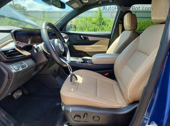 5GAEVARS0SJ116864 2025 BUICK ENCLAVE Blue Front interior view