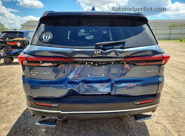 5GAEVARS0SJ116864 2025 BUICK ENCLAVE Blue Rear view