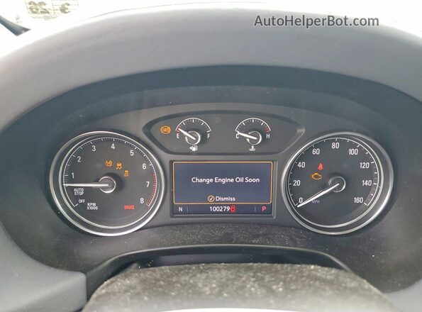 5GAEVBKW0MJ146811 2021 BUICK ENCLAVE Серый Вид щитка приборов